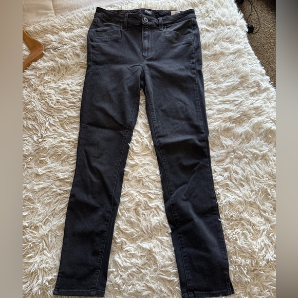 PAIGE Black Skinny Jeggings - Picture 1 of 3